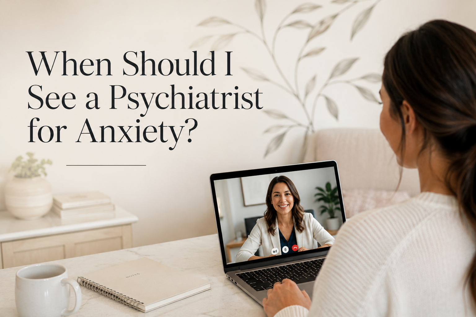 When to see a psychiatrist for anxiety - reclaim hope